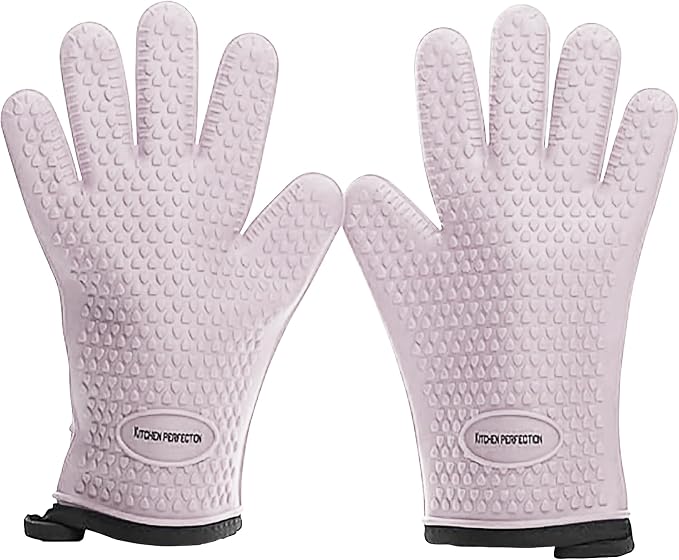 KITCHEN PERFECTION S Silicone Smoker Oven Gloves by Kitchenperfection