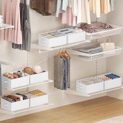DIMJ Closet Storage Bins 8 Pack - Image 5