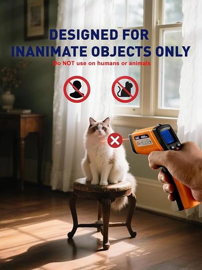 SMART JERRY - Infrared Thermometer Gun | Non-Contact Digital Temperature Gun - Image 8