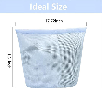 laundry bag with handles mesh laundry bags washing machine laundry totes travel - Image 2