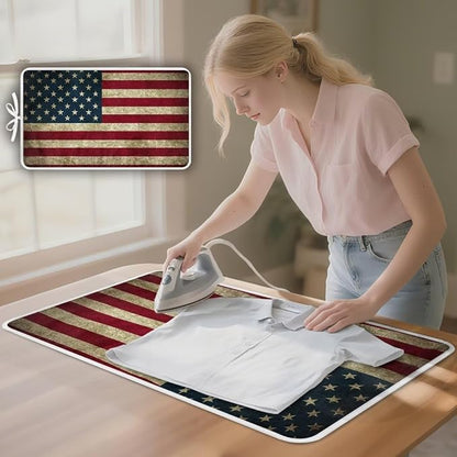 American Flag Ironing Mat Thickened Ironing Blanket Portable Heat Resistant - Image 3