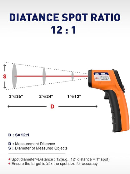 SMART JERRY - Infrared Thermometer Gun | Non-Contact Digital Temperature Gun - Image 9