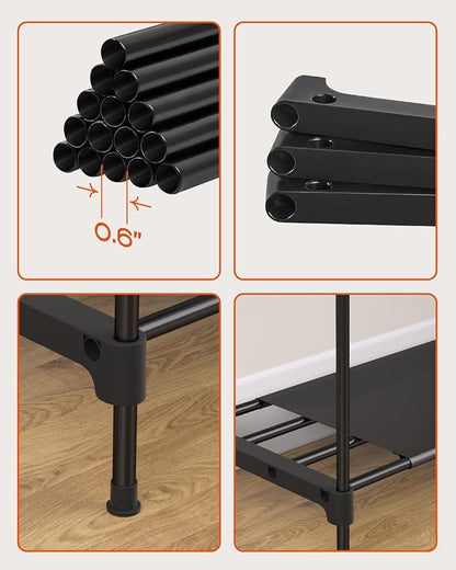 Clothes Rack, Portable Closet, 80.7 Inch Extra Large Capacity Wardrobe Closet - Image 8