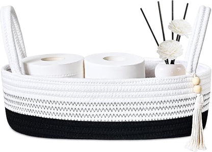 ABenkle Small Storage Basket for Toilet Tank Top by ABenkle