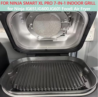 2 Packs Splatter Shield for Ninja IG651 IG600 IG601 Foodi Air Fryer Accessories - Image 3