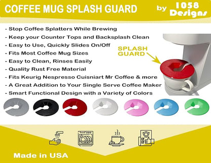 Coffee Mug Cup Splash Splatter Guard Screen compatible - Image 2