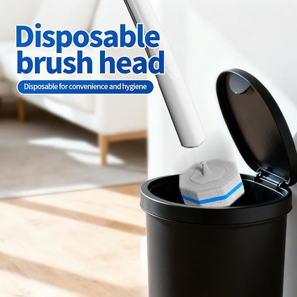 30 Count Disposable Toilet Brush Heads, Toilet Bowl Wand Refills - Image 6