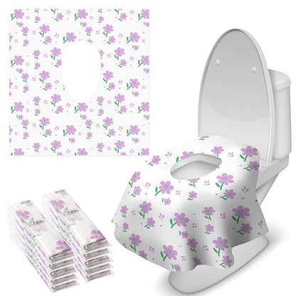 Blissful Diary 20 Pcs Toilet Seat Covers Disposable by ForEveryBabysBetterLife