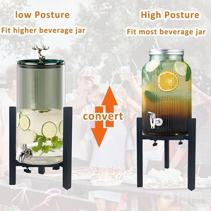 Drink Dispensers Stand For Party. Universal Beverage Dispensers Stand - Image 5