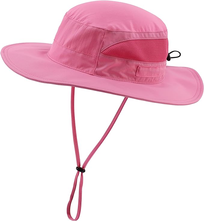 Connectyle Women's UPF 50+ Sun Hat UV Protection Wide Brim Bucket Hat Summer Beach Hats Fishing Hiking Outdoor Safari Hats