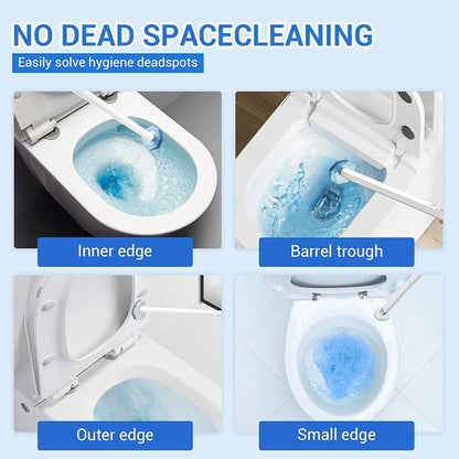 50PC Toilet Bowl Wand Refills, Disposable Toilet Brush Heads, Wall Mounted - Image 5