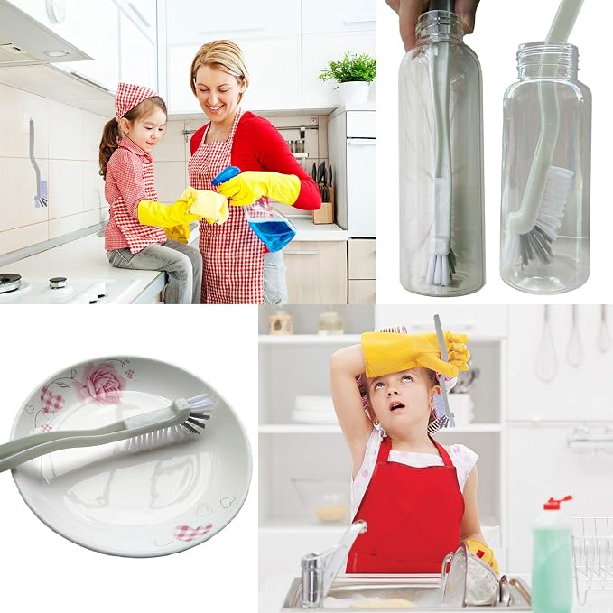 Cleaning Brush Shoe Kitchen Bottle Brush Sink Bathroom Household Dish Pot Pan - Image 2