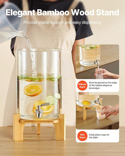 VEVOR Beverage Dispenser, 2.2 Gallon Drink Dispensers - Image 5