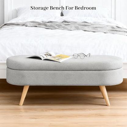 Storage Bench, Upholstered Entryway Benches - Image 3