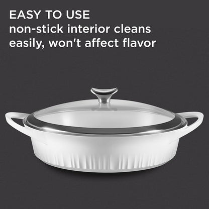 CorningWare QuickHeat 4-QT Cast Aluminum Braiser - Image 4