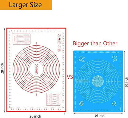 Silicone Baking Mat，Non Stick Rolling Dough - Image 7