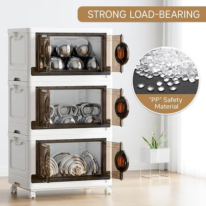 JEKO&JEKO 249Qt Lockable Stackable Storage Bins - Image 4