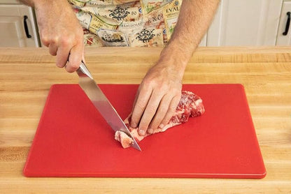 Commercial Grade 18 x 12 Red Cutting Board - Image 4