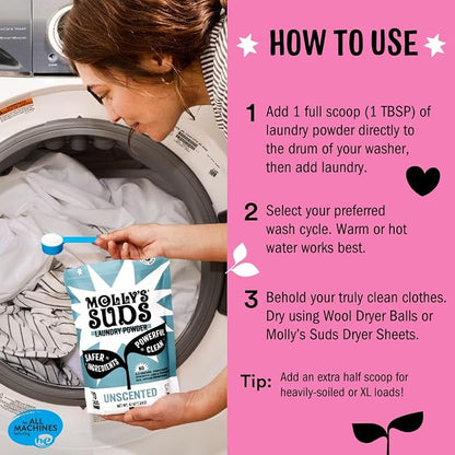 Molly's Suds Original Laundry Detergent Powder | Clean Laundry Detergent Powder - Image 6