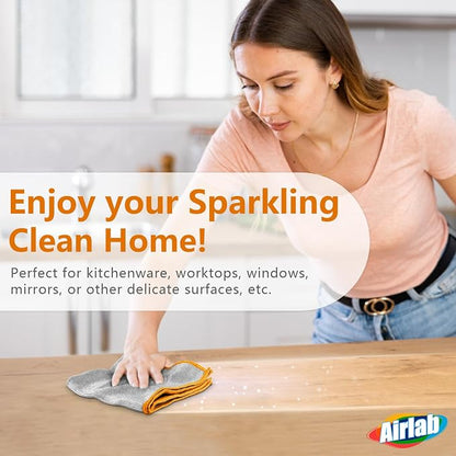 Glass Polishing Cloth Streak Free Miracle Microfiber Cleaning Cloth Lint Free - Image 6
