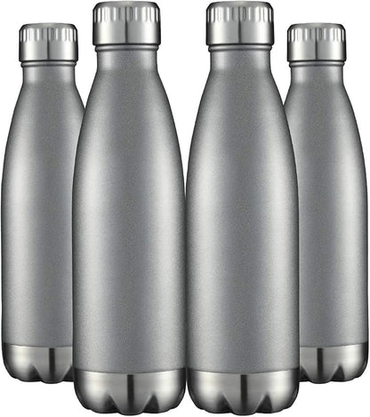 HASLE OUTFITTERS 17oz Stainless Steel Water Bottles Bulk, Vacuum Insulated by HASLEOUTFITTERS