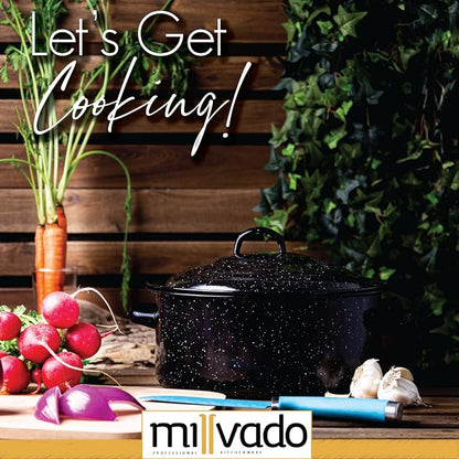 Millvado Granite 5 Qt Stockpot, Nonstick Soup Pot - Image 3