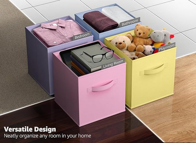 Sorbus Fabric Storage Cubes - Image 5