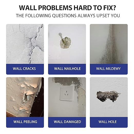 Drywall Repair Kit, Spackle Wall Repair Kit, 3 Pack Wall Mending Agent Putty - Image 2