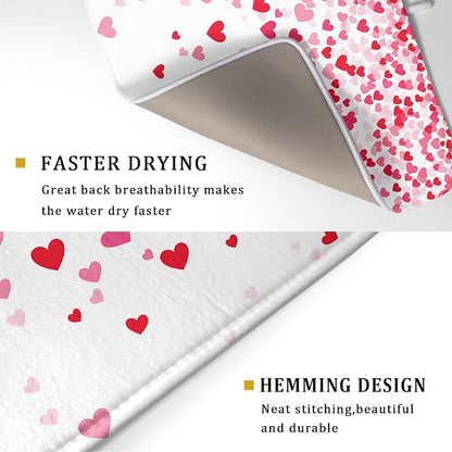 Valentine's Day Dish Drying Mat - Image 3