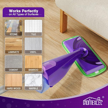 HOMEXCEL Microfiber Mop Pads Compatible - Image 5