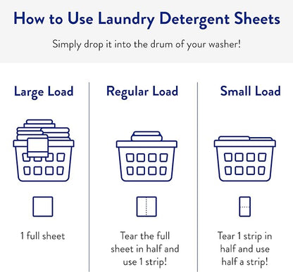 The Clean People Fragrance Free Laundry Detergent Sheets - Image 4