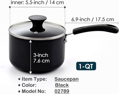 Cook N Home Nonstick Sauce Pan - Image 2
