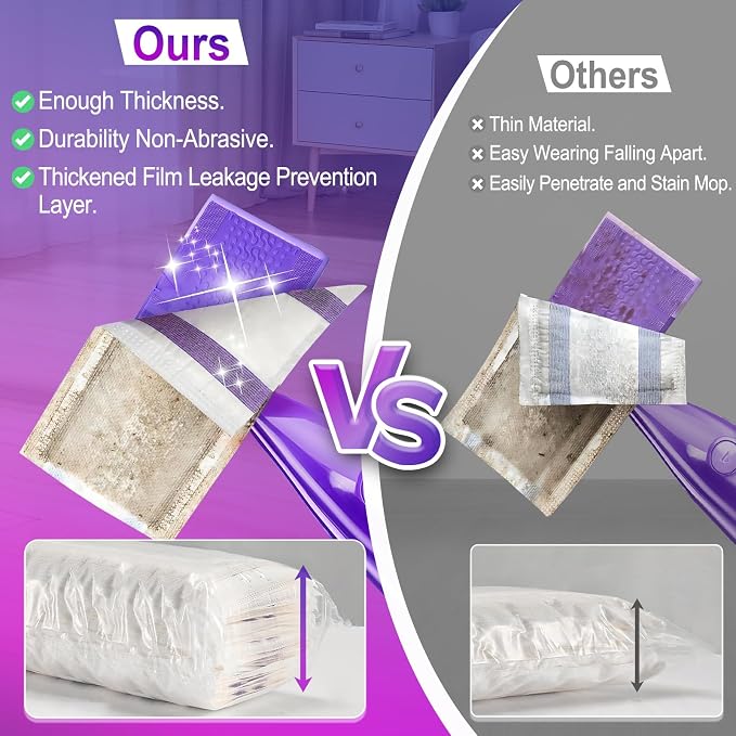 20Pack Mopping Pad Refill for Wetjet Mop Compatible - Image 2