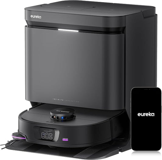 Eureka J15 Max Ultra Self-Emptying Robot Vacuum Combo All-in-one, 000 Pa by Eureka