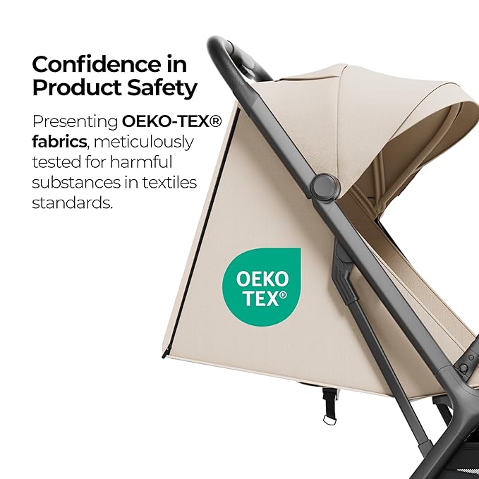 MAMA & BABY Packa Compact Travel Stroller – Lightweight, One-Hand Auto Folding, Portable & Lie-Flat Baby Stroller, Newborns and Toddlers Stroller with UPF 50+ Canopy & Mesh Ventilation