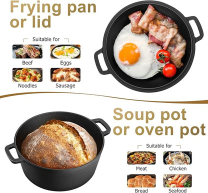TeamFar Pre-season Cast Iron Dutch Oven - Image 7
