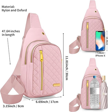 Small Sling Bag For Women Men Casual Crossbody Sling Backpack
