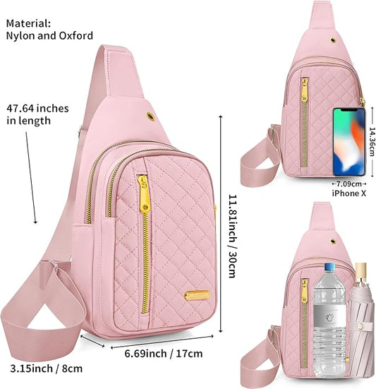 Small Sling Bag For Women Men Casual Crossbody Sling Backpack
