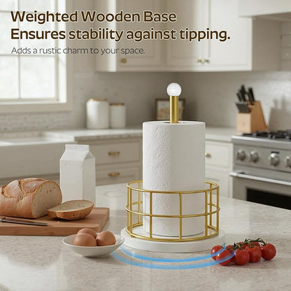 YATINEY Paper Towel Holder, Kitchen Paper Towel Holder - Image 3