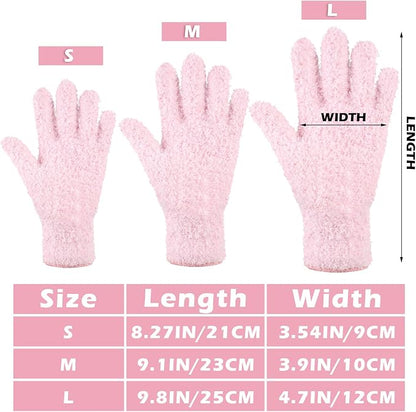Patelai 3 Pairs Microfiber Plant Dusting Gloves Leaf Cleaning Gloves - Image 3