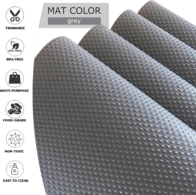 20Pcs Refrigerator Liners, Washable Fridge Liner Shelf Mats Refrigerator Pads - Image 3