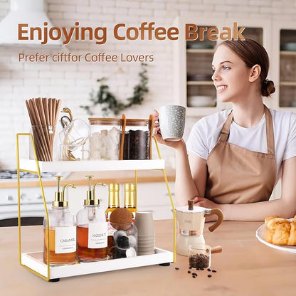DWTS Coffee Bar Accessories, Coffee Station Organizer - Image 7