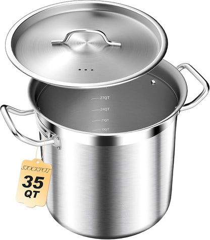 STOCKPOT Commercial Grade Large Stock Pots by STOCKPOT