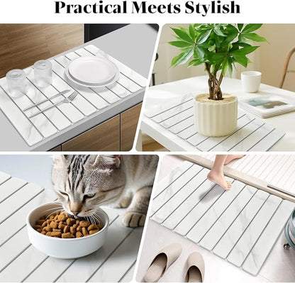 2 PCS Large Stone Dish Drying Mats - Image 7