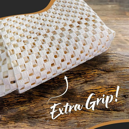 Nevlers Non Slip 3'x5' Rug Pads | White PVC Foam Rug Gripper - Image 7