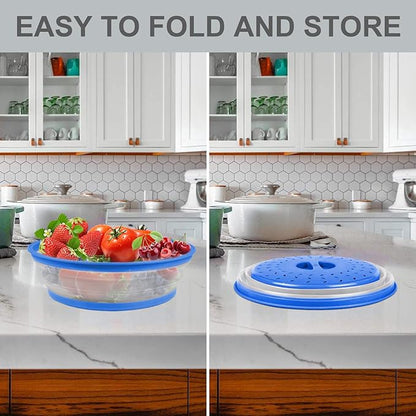 2 in 1, Aidacom Microwave Splatter Cover - Image 5