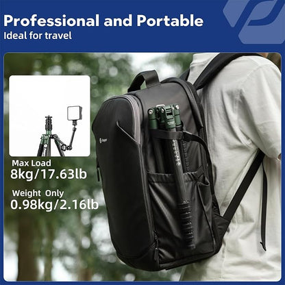 Fotopro Mini Tripod Desktop Aluminum Alloy 20 Inch with 360 Ball Head 1/4 inches Quick Release Plate Portable Tabletop Mini Tripod for Camera DSLR Video Camcorder Photography with Bag Load up to 11lbs