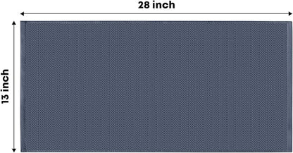 Artoid Mode 100% Cotton Beige Dark Grey Waffle Weave Kitchen Dish Cloths - Image 6