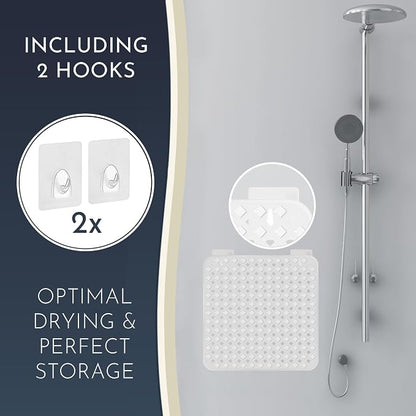 Homerella Anti Slip Shower Mat | Anti Mold Non Slip Bathtub Mat - Image 4