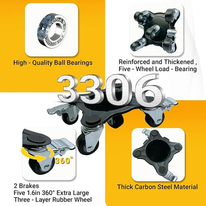 3306Lb Furniture Dolly Set, Furniture Movers - Image 4